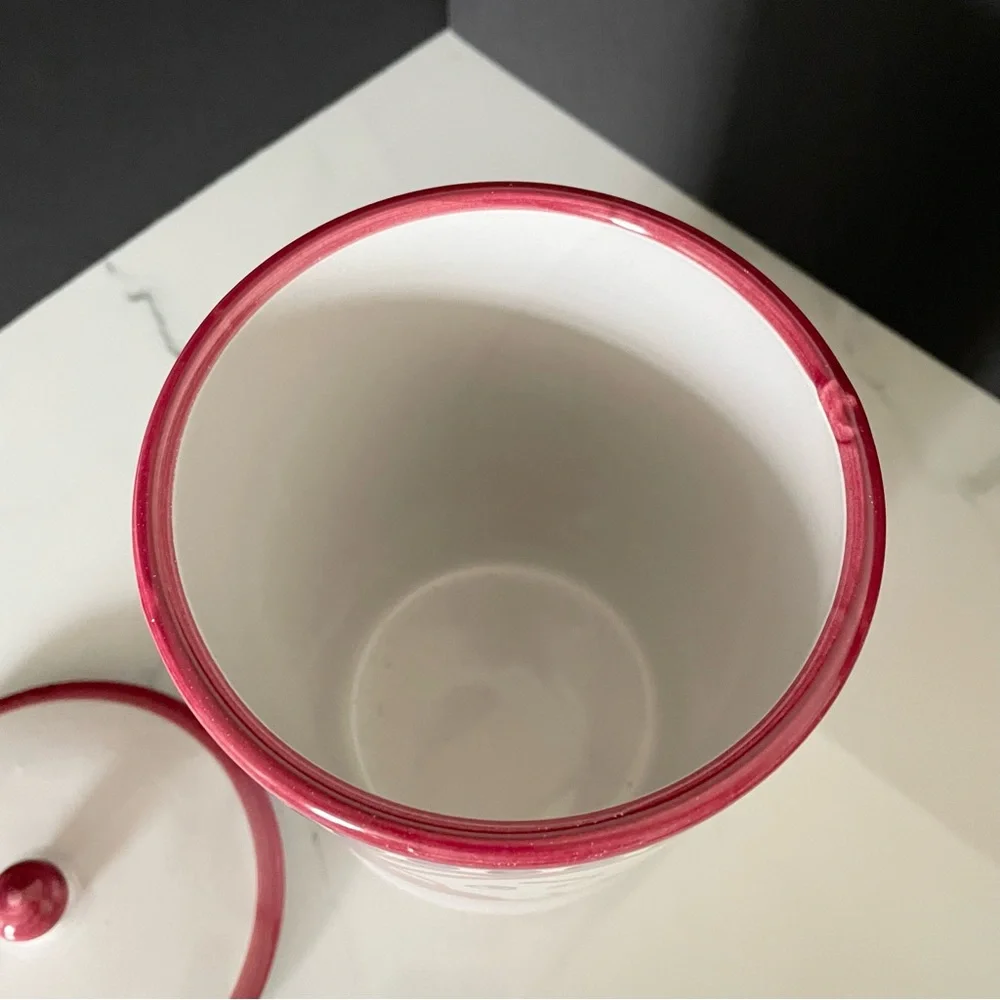 Pig Canister with Lid - Solimene Vietri